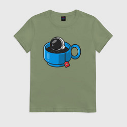 Женская футболка Space tea