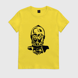 Женская футболка Си три пи о