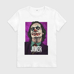 Женская футболка Хоакин феникс - джокер