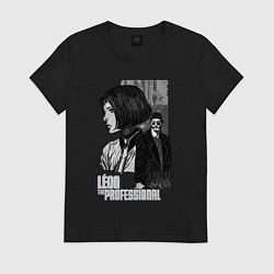 Женская футболка Леон