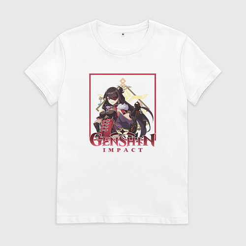 Женская футболка Бэй Доу / Белый – фото 1