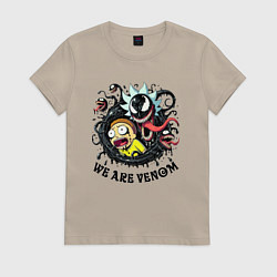 Женская футболка We are Venom - fantasy meme