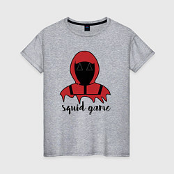 Женская футболка Squid game man