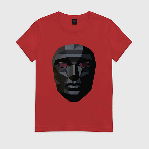 Женская футболка Маска босса / Красный – фото 1