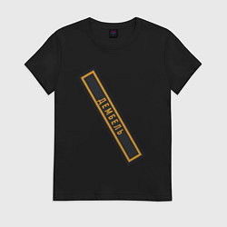 Женская футболка Дембель