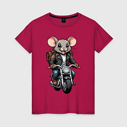 Женская футболка Biker mice