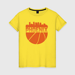 Женская футболка Phoenix basketball