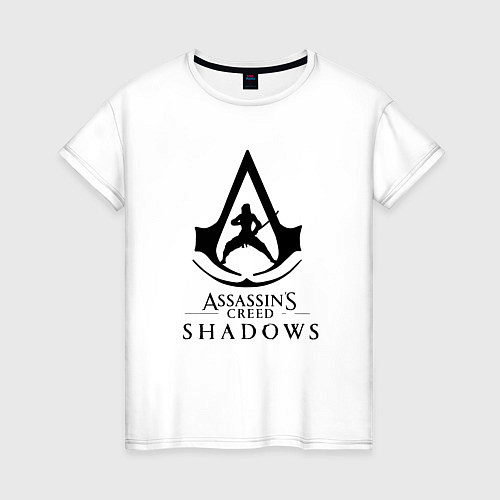 Женская футболка Assassins Shadow / Белый – фото 1