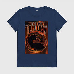 Женская футболка Mortal kombat trilogy