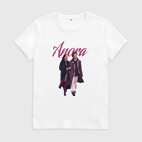 Женская футболка Анора / Белый – фото 1