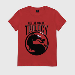 Женская футболка Mortal kombat trilogy