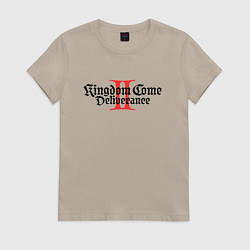 Женская футболка Kingdom Come Deliverance 2