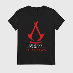 Женская футболка Assassins Creed Shadows - badge
