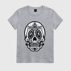Женская футболка Skull Mexico