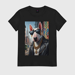 Женская футболка Булли - смотрящий района