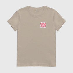 Женская футболка Банка любви