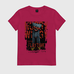 Женская футболка Хагги Вагги из Poppy Playtime