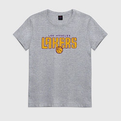 Женская футболка Team Los Angeles Lakers