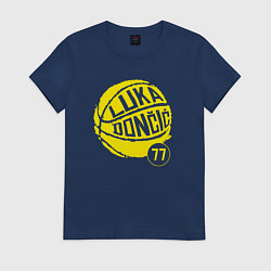 Женская футболка Luka Doncic ball