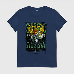 Женская футболка Самбо Россия