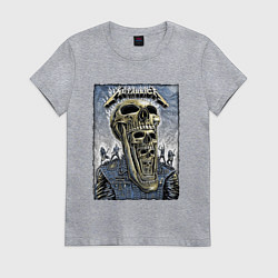 Женская футболка Metallica - playbill