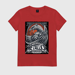 Женская футболка Metallica - Michigan playbill Grand rapids