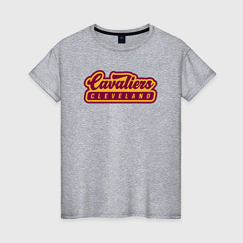 Женская футболка Cavaliers Cleveland / Меланж – фото 1