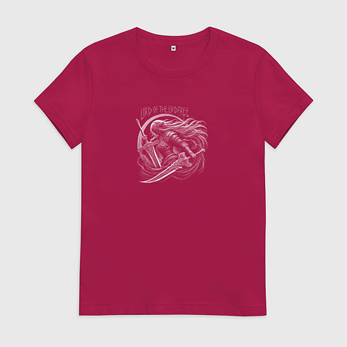 Женская футболка Lord of the erdtree / Маджента – фото 1