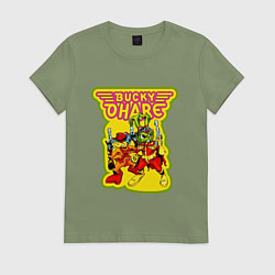 Женская футболка Bucky ohare