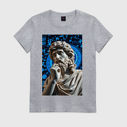 Женская футболка Античность и математика