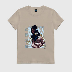 Женская футболка Магическая битва Тоджи