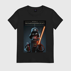 Женская футболка Дарт Бендер наследие