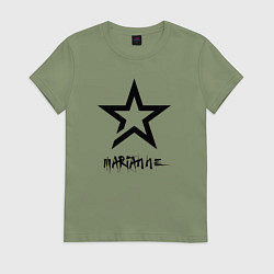 Женская футболка Марианна - звезда