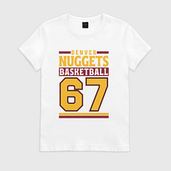 Женская футболка Nuggets 67