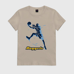 Женская футболка Nuggets baller