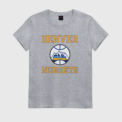 Женская футболка Денвер Наггетс
