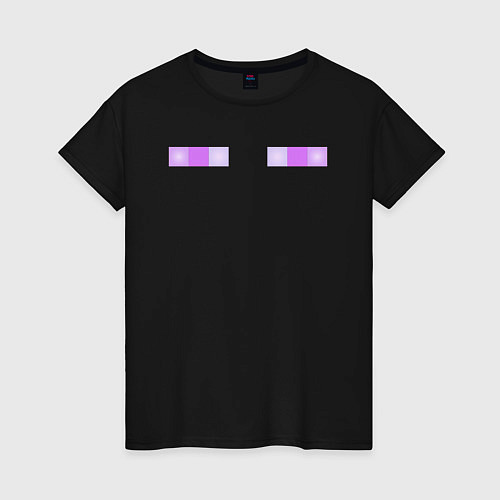 Женская футболка Enderman Minecraft / Черный – фото 1