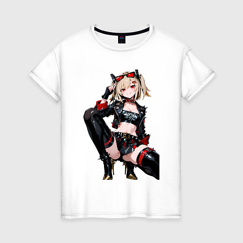 Женская футболка Burnice White Zenless Zone Zero / Белый – фото 1