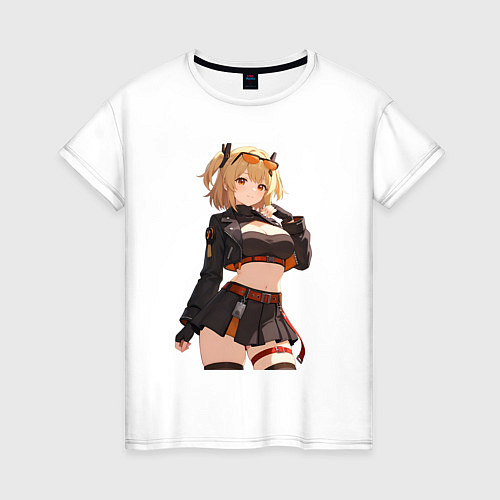 Женская футболка Burnice White Zenless Zone Zero / Белый – фото 1