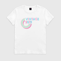 Женская футболка Винтаж 2019