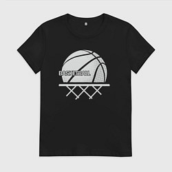 Женская футболка Basketball play