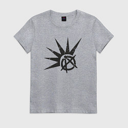 Женская футболка Anarchy punks