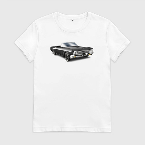 Женская футболка Кабриолет / Белый – фото 1