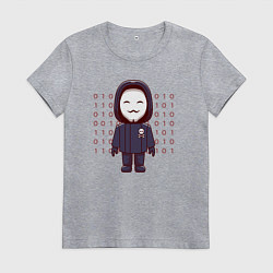 Женская футболка Anonymous gamer