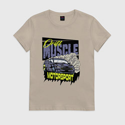 Женская футболка Drift muscle