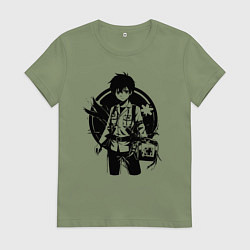 Женская футболка Работник скорой помощи