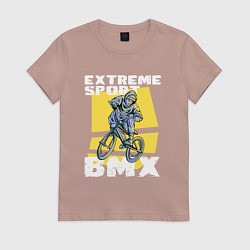Женская футболка BMX фристайл