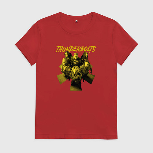 Женская футболка Громовержцы - персонажи / Красный – фото 1