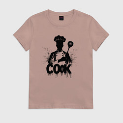 Женская футболка Шеф-повар с лопаткой