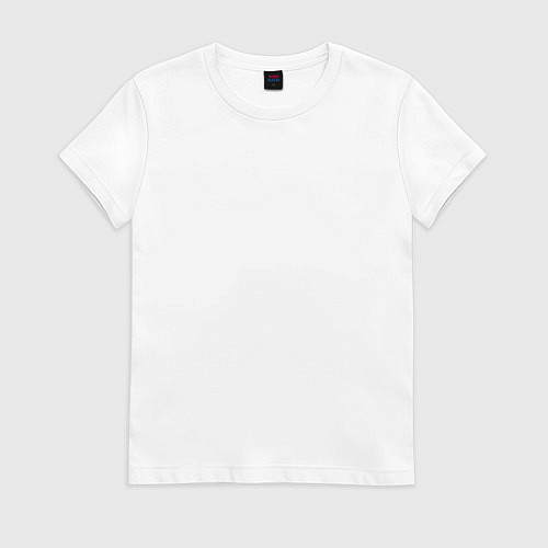 Женская футболка Angel Glow simple - киберпанк / Белый – фото 1